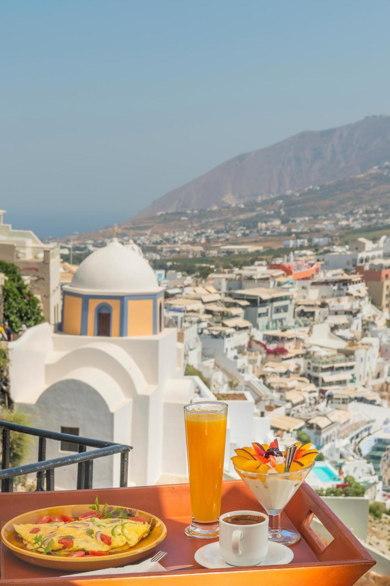Anthos Caldera Suites Fira  Exteriör bild