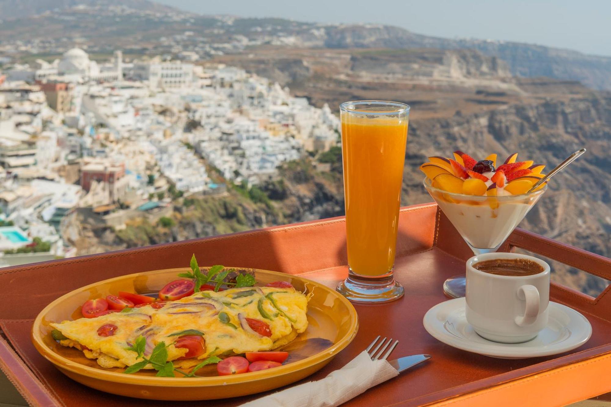 Anthos Caldera Suites Fira  Exteriör bild
